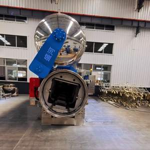 آلة تعقيم معوجة صناعية لتجهيز الأطعمة المعلبة وعاء تعقيم المشروبات - Product Image 6