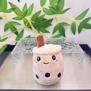 Muñeco de peluche colgante de 12 cm con forma de taza de té con leche, juguete de peluche Boba, llavero, regalo para niños, muñecos de peluche bonitos al por mayor - Product Image 5