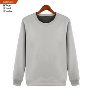 <span class=keywords><strong>Sudadera</strong></span> Personalizada Popular Impermeable con Tecnología Nano, Repelente a las Manchas, Cuello Redondo Extra Grande para Hombre, Sudaderas Personalizadas - Product Image 2