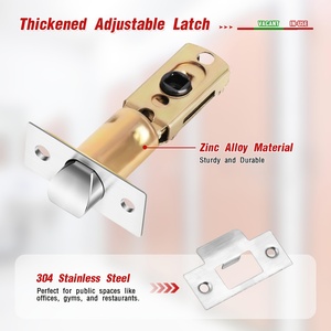 Cerradura de Palanca con Indicador de Privacidad para Baños de Grado Comercial, Letrero Grande de Ocupado/Libre para Escuelas, Oficinas, Restaurantes y Hospitales - Product Image 2