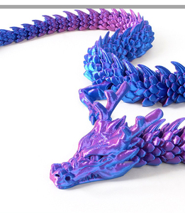 Vashine 3D In Đầy Màu Sắc PLA Rồng Với Trứng Đồ Chơi Linh Hoạt Pha Lê Trang Trí 3D In Ấn Rồng Sưu Tập Trẻ Em Quà Tặng - Product Image 4
