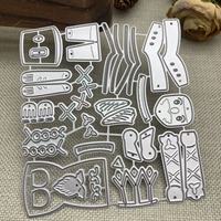 Matrice de découpe en métal pour albums photo DIY, boîtes cadeaux, cartes en papier, cartes de vœux et scrapbooking