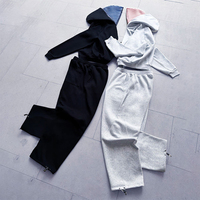 Survêtements personnalisés avec logo OEM, sweat-shirt surdimensionné épais, ensembles de survêtements 100% coton, pantalon de survêtement ample et sweat-shirt, ensemble 2 pièces pour hommes
