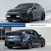 Kit de carrosserie sport du fabricant pour Tesla Model Y Juniper 2025 + nouvelles jupes latérales de lèvre avant diffuseur arrière pare-chocs accessoires de mise à niveau