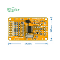 Modul ADC 24-bit Smart Electronics ADS1256 8 Saluran Papan Akuisisi Data AD Presisi Tinggi