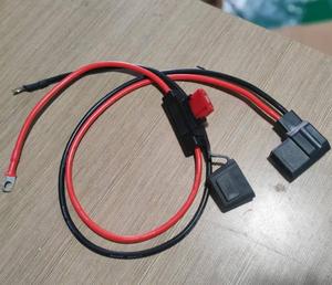 Ecoflow 附加电池电缆 XT150 转 O 型环 50A 8AWG 1M 延长适配器电缆，带保险丝，用于电池接线 - Product Image 4