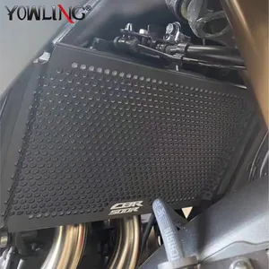 สำหรับฮอนด้า <span class=keywords><strong>CBR500R</strong></span> CB500F CBR 500R 2013-2022 <span class=keywords><strong>2023</strong></span> 2024 2025 2026 รถจักรยานยนต์หม้อน้ำการ์ดเกรลล์ COVER CBR400R 2022-2024 2025 - Product Image 1