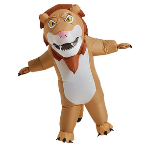 Costume gonflable <span class=keywords><strong>de</strong></span> lion mignon pour spectacle, mascotte animale gonflable, déguisement <span class=keywords><strong>de</strong></span> lion gonflable mobile - Product Image 5