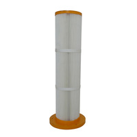 Filtre Meng Fei G2160-TPU avec capuchon en PU pour équipement de machinerie de transport, cartouche filtrante anti-poussière, purificateur fabriqué en Chine