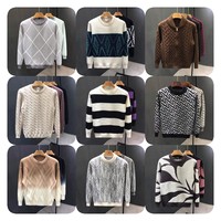 Pull en maille épais et doux pour homme, coupe ajustée, polyvalent, chaud et personnalisé. Pull unique pour homme
