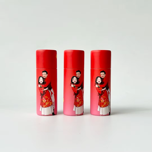 Envase de Cartón Cilindrico Hecho a Mano, Personalizado, Reciclable y Degradable para Bálsamo Labial, Lápiz Labial y Desodorante en Barra - Product Image 3