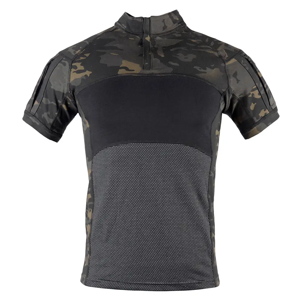 Avatar Hot Sale Summer Wear-Resistant Sport t shirts Training Fitness Outdoor Gym Wear Men's Tactical knitted T shirt