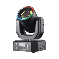 Mini projecteur à tête mobile DMX512 Bee Eye, mini lumière à faisceau laser Gobo LED 3 en 1, effet stroboscopique pour l'éclairage d'ambiance de fête