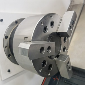 Độ chính xác cao ck6150 ngang giường phẳng hoàn toàn tự động <span class=keywords><strong>CNC</strong></span> Lathe với trục chính lớn khoan cho kim loại quay - Product Image 4