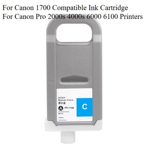 Cartouche d'encre compatible Supercolor 12 couleurs Pfi 1700, recharge d'encre avec nouvelle puce pour imprimante Canon Pro 2000 4000 - Product Image 2