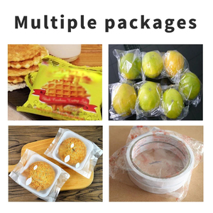 Tự Động Nhựa Giấy Băng Khăn Máy Đóng Gói Cho Thực Phẩm Vải Cuộn Gạc Gạc Dòng Chảy Túi Gối Gói Làm Đầy Động Cơ - Product Image 5