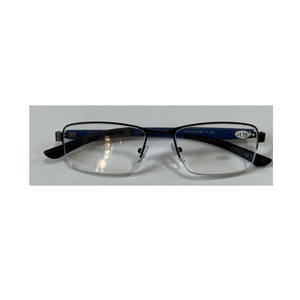 <span class=keywords><strong>Gafas</strong></span> de Lectura <span class=keywords><strong>Progresivas</strong></span> Cuadradas Unisex Más Nuevas con Lentes Multifocales y Montura de Acero Inoxidable Modelo 1106 - Product Image 6