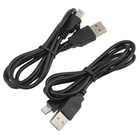 Câble USB de charge de données 1m 1,5m 2m 3m 5m 10m USB-A mâle vers Mini-B 5P pour manette PS3 et appareil photo