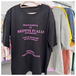 T-shirts pour hommes en gros d'usine, vêtements de haute qualité, stock Ropa De Hombre, livraison aléatoire, t-shirts pour hommes grande taille d'été - Product Image 5