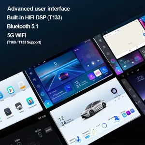 Lehx đài phát thanh xe T100 P13 T133 P15 Android 14 âm thanh xe hơi 9 "HD màn hình cảm ứng hiển thị kỹ thuật số <span class=keywords><strong>Player</strong></span> với GPS Stere <span class=keywords><strong>Car</strong></span> DVD <span class=keywords><strong>Player</strong></span> - Product Image 6