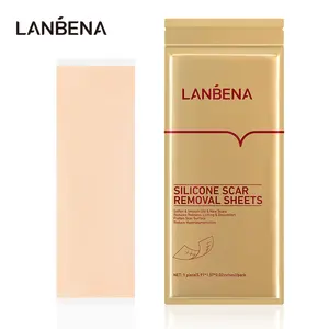 LANBENA-Lámina de gel de silicona para cicatrices, lámina de gel de silicona para cicatrices