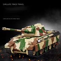 Tanque Alemán Panther Mediano Tipo G 97002, Bloques de Construcción, Modelo de Juguete para Niños