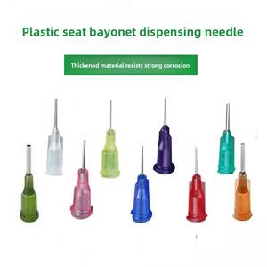 परिशुद्धता वितरण सुई बायोनेट प्लास्टिक इंजेक्शन सुई पीपी गोंद चीन में बनाई गई थ्रेडेड स्टील सुई - Product Image 3