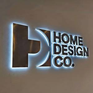 Letreros Comerciales 3D con Letras de Canal LED, Letrero con Logotipo Iluminado Personalizado, Letreros con Logotipo LED de Pared para Negocios - Product Image 2