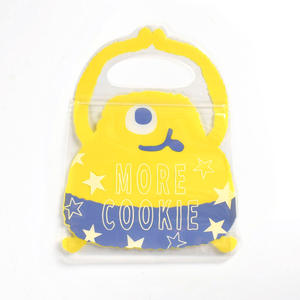 Emballage à main de cadeau pour enfants de petit monstre de forme irrégulière personnalisé mignon petit sac créatif en Mylar à fermeture éclair auto-scellant - Product Image 5