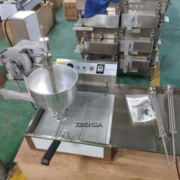 Machine à boules de beignets, gaz professionnel électrique manuel automatique en acier inoxydable