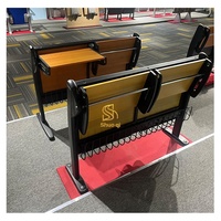 Banc d'école moderne SuoQi SQ-JT03 à structure en acier robuste avec panneau multicouche ignifuge, garantie 5 ans pour une utilisation en classe