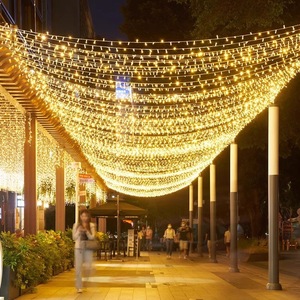 ไฟ LED สายยาว 24V สำหรับภายนอกอาคาร กันน้ำ พร้อมรีโมทคอนโทรล พลังงานแสงอาทิตย์ สำหรับตกแต่งต้นไม้ ไฟกระพริบสำหรับคริสต์มาส - Product Image 5