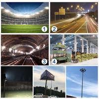 Reflector LED Impermeable IP66 AC220V 10W-150W Blanco Cálido para Exteriores, Jardín, Patio, Proyector, Iluminación de Paisaje