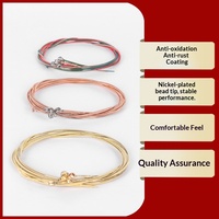 Acoustic Folk Guitar Strings Anti-Rust Brass Color Steel Core Set Bronze 6-String Guitar Accessories