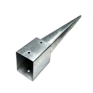 Sunsbuild Ancrage de sol robuste pour poteau de clôture, pour clôture de jardin en bois, installation facile, support extérieur - Product Image 3