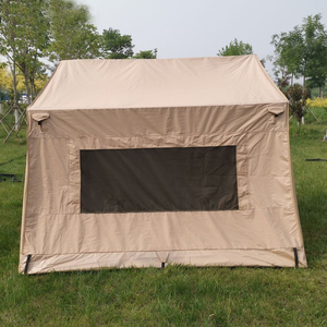 Outdoor Camping Pop-up Family Portable Waterproof Canvas Field OZ Cabin Tent