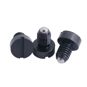 Pistón de resorte de acero inoxidable/al carbono 815 con rosca, base de pistón de resorte con ranura, pistón de bola en miniatura - Product Image 3