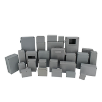 Boîtier étanche en aluminium moulé sur mesure pour l'assemblage d'ingénierie de connecteurs, interrupteurs et trous de câbles