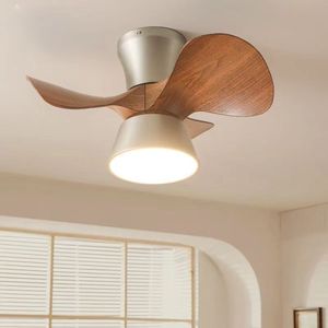 Pháp Thời Trung Cổ Retro Mỹ Quạt Trần Với 5 Lưỡi Biến Tần Số DC Động Cơ Thủy Tinh Cơ Thể Cho Phòng Ngủ Nghiên Cứu Nhà Hàng Sử Dụng - Product Image 1