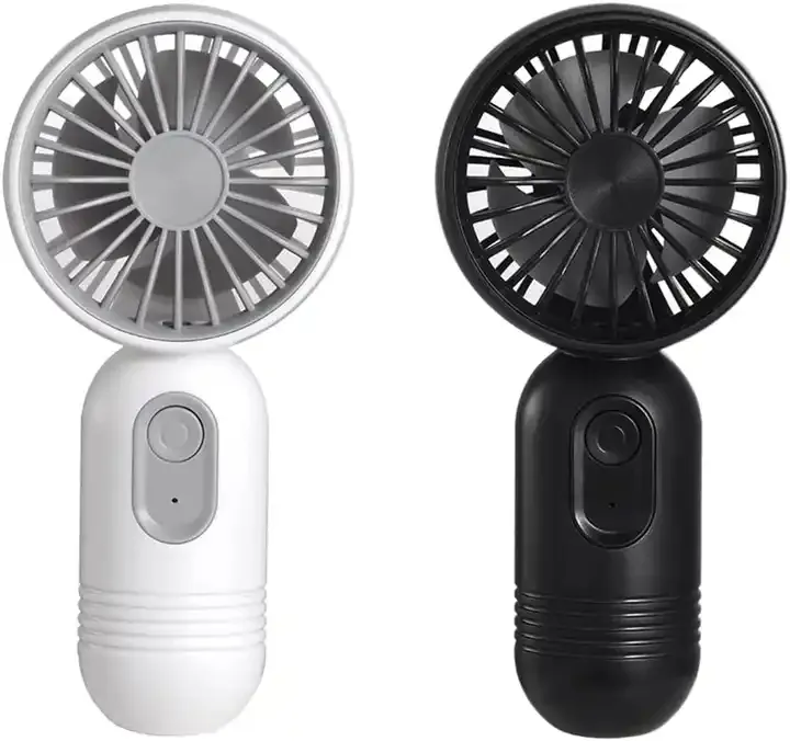 Colorful 2023 Handheld Portable Small Mini Fan with 3 Speeds USB Rechargeable Hand Fan Personal Outdoor Fan