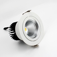 12W Plafonnier Spot Luminaire LED Plafond Downlight Trimless Spot