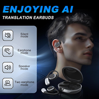 Écouteurs Traducteurs Multilingues Électroniques M62 144 Langues, Traduction Instantanée en Temps Réel, Dispositif de Traduction Intelligent
