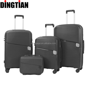 <span class=keywords><strong>Maletas</strong></span> <span class=keywords><strong>de</strong></span> equipaje PP, juegos <span class=keywords><strong>de</strong></span> 4 Uds., estuche rígido personalizado, marca Koffer, carcasa dura, equipaje <span class=keywords><strong>de</strong></span> mano con bolsa <span class=keywords><strong>de</strong></span> cosméticos <span class=keywords><strong>para</strong></span> niña - Product Image 4