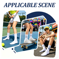 Chaussettes de sport pour hommes, course à pied, cyclisme, triathlon, design jacquard avec logo, chaussettes personnalisées New East, chaussettes athlétiques sur mesure
