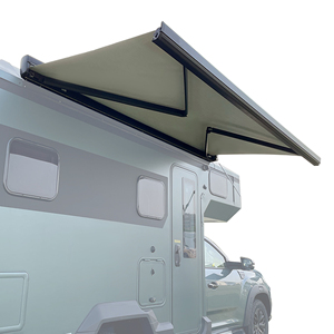 Awnlux W5500 Tự Động RV Cassette Mái Hiên Mặt Trời Bóng Râm Motorhome Caravan Camper Van Mái Hiên Với LED Dải Ánh Sáng - Product Image 1