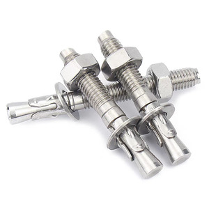 Custom Ss304 316 M8 M10 M12 M16 M20 Roestvrij Staal <span class=keywords><strong>Heavy</strong></span> <span class=keywords><strong>Duty</strong></span> Stud Wig Anker Ss Wiganker - Product Image 1