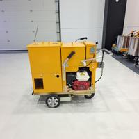 Machine de marquage routier convexe bicomposant la plus vendue, composants de moteur de pompe horizontale électrique 5,5 CV à faible puissance