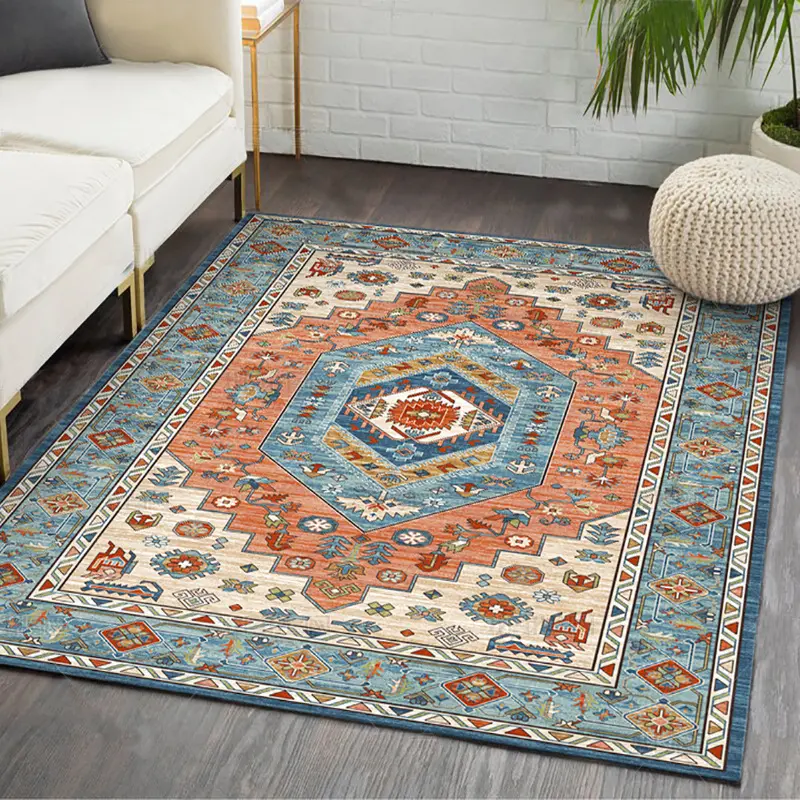 Hot sale Pattern Abstract Style Large Size Customized Living Room Carpets Printed carpet