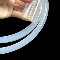 Tube flexible en silicone de qualité alimentaire, transparent, pour pompe péristaltique, fourni directement par l'usine, sur mesure