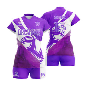 升华印花标志排球运动衫男女通用团队运动排球制服 - Product Image 3